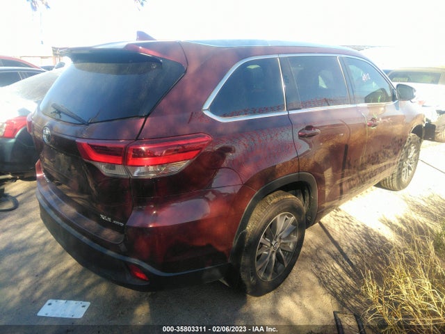 2018 TOYOTA HIGHLANDER SE/XLE VIN: 5TDJZRFH3JS822205