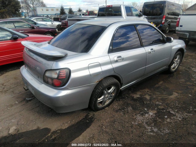 2002 SUBARU IMPREZA SEDAN WRX VIN: JF1GD29682G523899
