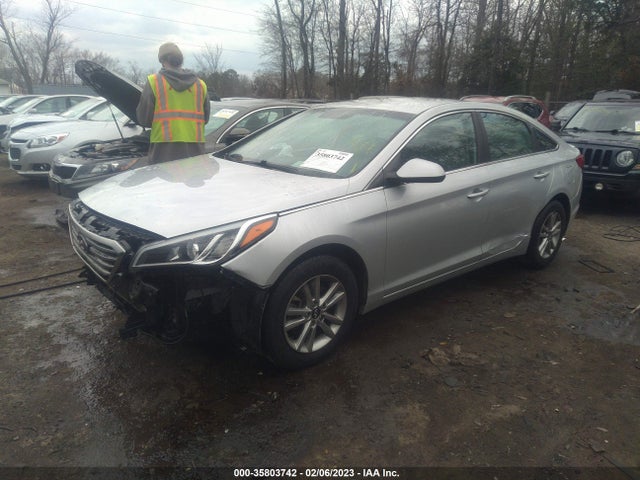 Hyundai Sonata 2.4l 2017 5NPE24AF4HH592821 Image 2