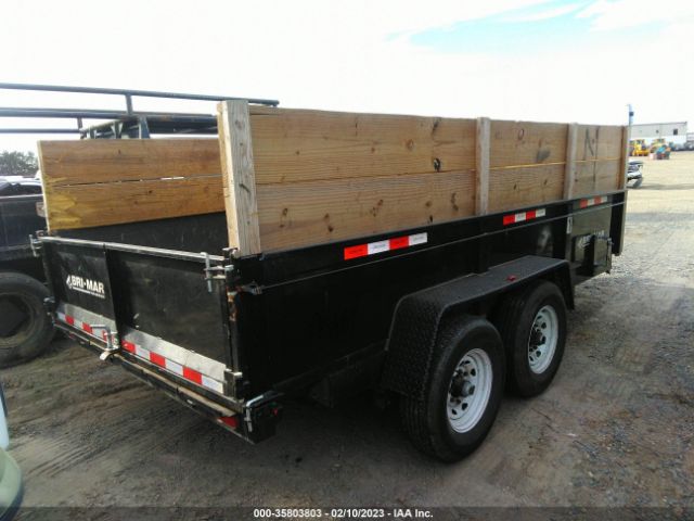 2021 BRI-MAR DUMP TRLR VIN: 58CB1DC29MC000914