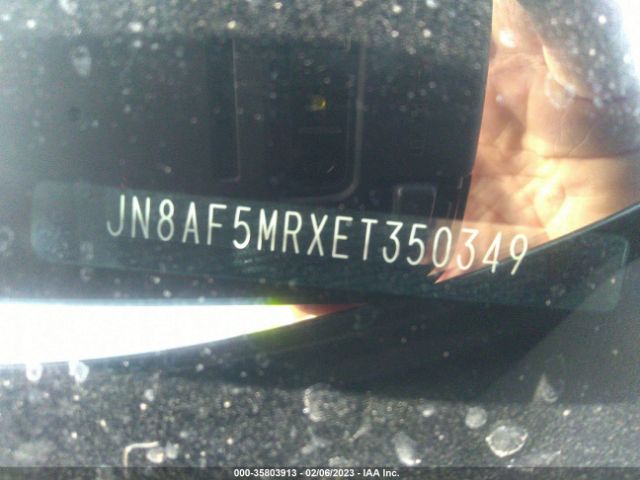 JN8AF5MRXET350349 Nissan Juke Sl