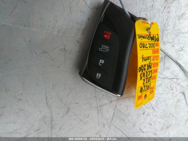 2022 LEXUS NX 350 JTJGGCEZ0N2002780 Photo 10