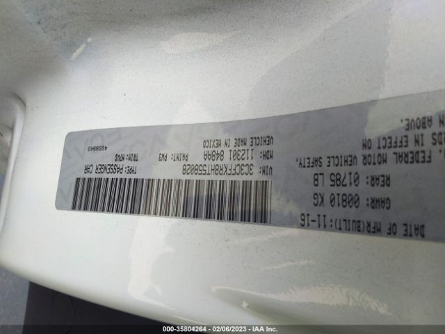 3C3CFFKR8HT558028 Fiat 500 POP