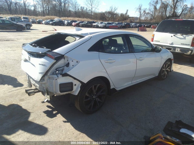 2018 HONDA CIVIC HATCHBACK SPORT VIN: SHHFK7H46JU430802