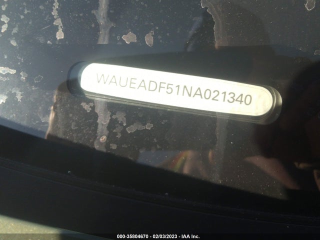 2022 Audi A5, VIN: WAUEADF51NA021340