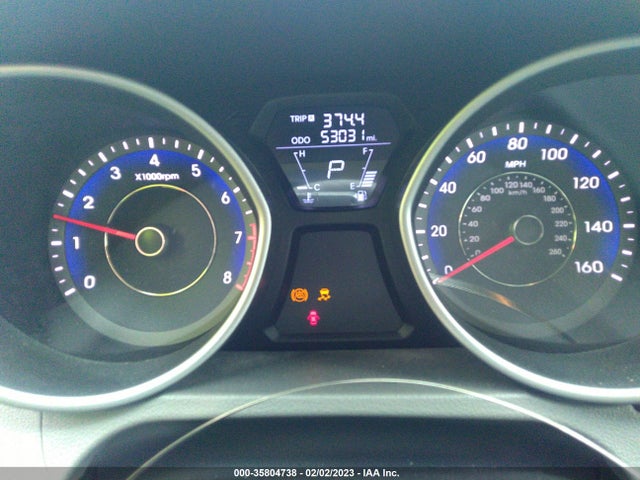 2012 HYUNDAI ELANTRA GLS VIN: KMHDH4AE0CU397603