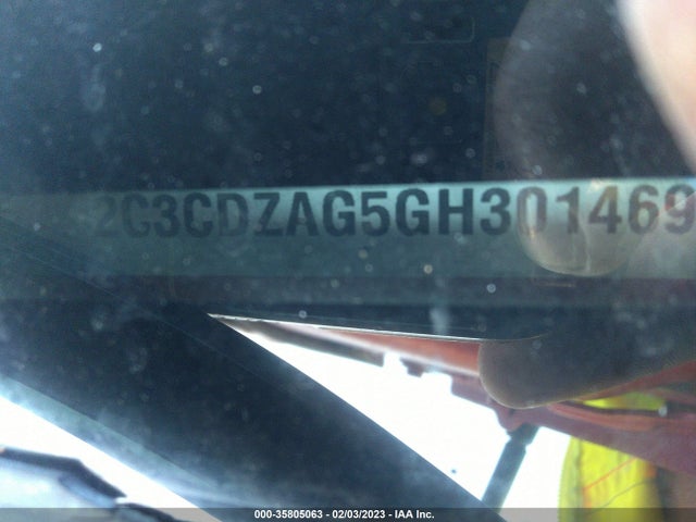 Dodge Challenger Sxt 2016 2C3CDZAG5GH301469 Image 9