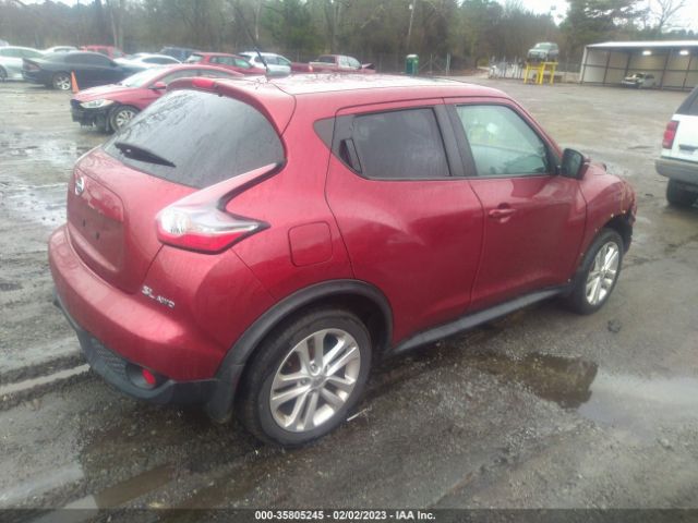 JN8AF5MVXFT550744 Nissan Juke Sl
