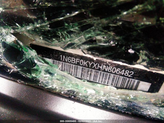 1N6BF0KYXHN806482 Nissan Nv Cargo S