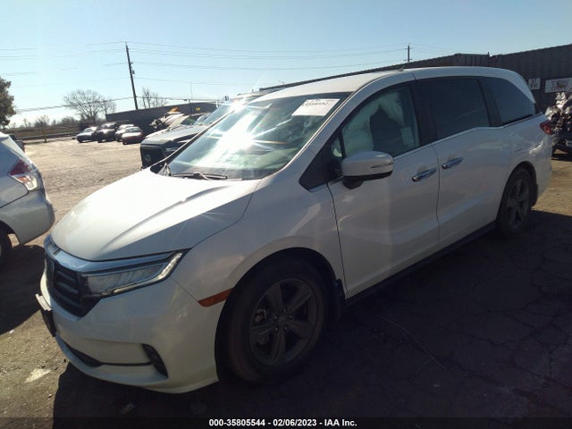 Honda ODYSSEY EX 2021 5FNRL6H51MB017642 Image 2