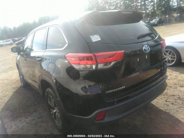 2019 Toyota Highlander, VIN: 5TDBGRFH5KS057252
