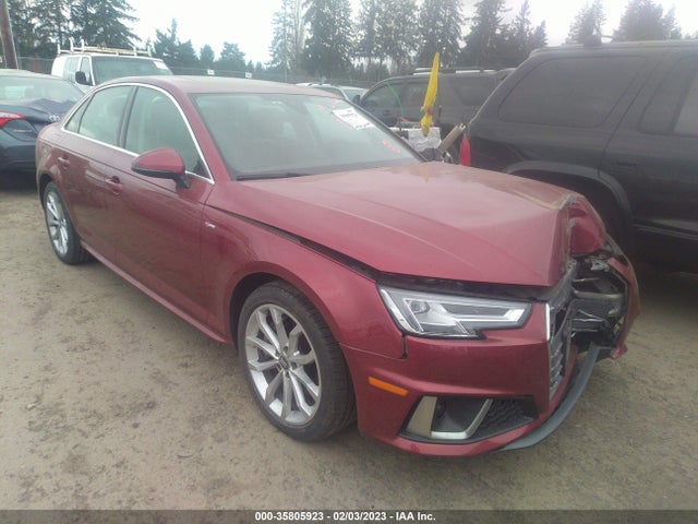 2019 Audi A4, VIN: WAUENAF42KN005419