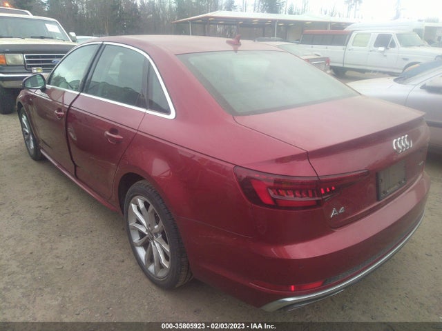 2019 Audi A4, VIN: WAUENAF42KN005419