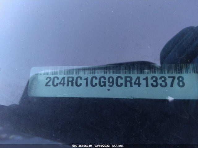 2C4RC1CG9CR413378 Chrysler Town & Country Touring-l