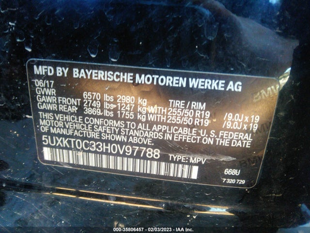BMW X5 Xdrive40e Iperformance 2017 5UXKT0C33H0V97788 Image 9