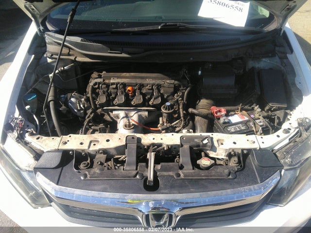 2012 HONDA CIVIC SDN LX VIN: 19XFB2F52CE327465