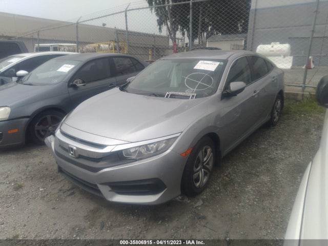 Honda Civic Sedan Lx 2017 2HGFC2F58HH526286 Image 2