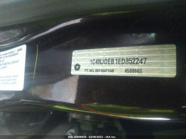 1C4NJDEB1ED852247 Jeep Compass Latitude