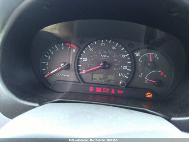 2005 HYUNDAI ACCENT GLS VIN: KMHCG45C35U609324