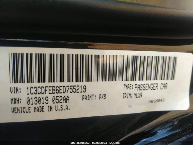 Dodge DART GT 2014 1C3CDFEB6ED755219 Image 9