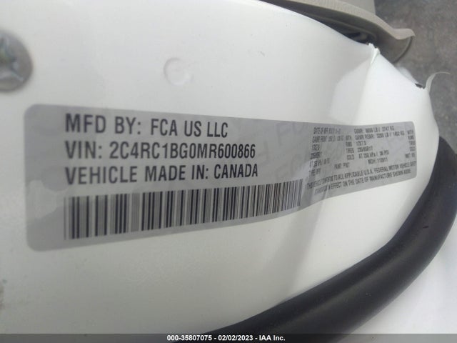 Chrysler Pacifica Touring L 2021 2C4RC1BG0MR600866 Image 9