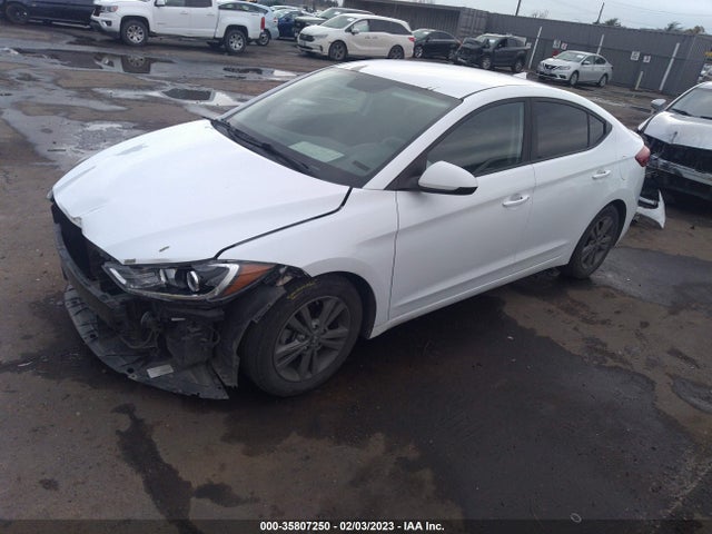 2018 HYUNDAI ELANTRA SEL VIN: 5NPD84LF0JH326094