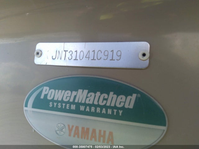 2019 NAUTICSTAR OTHER VIN: JNT31041C919
