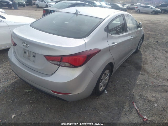 Hyundai ELANTRA SE 2016 KMHDH4AE0GU490997 Image 4