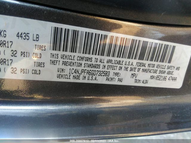 1C4NJPFA6GD732583 Jeep Patriot