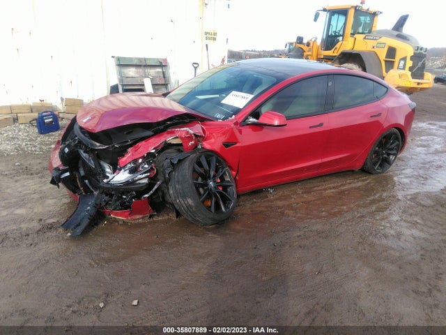 Tesla Model 3 Performance 2022 5YJ3E1EC4NF160477 Image 2