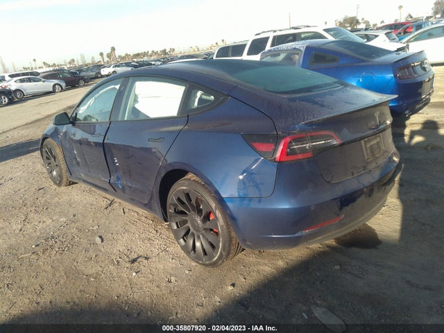 Tesla Model 3 Performance 2022 5YJ3E1ECXNF327487 Image 4