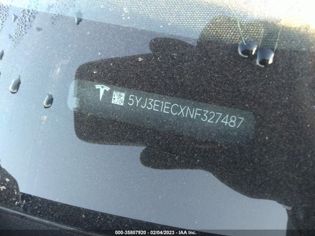 Tesla Model 3 Performance 2022 5YJ3E1ECXNF327487 Image 10