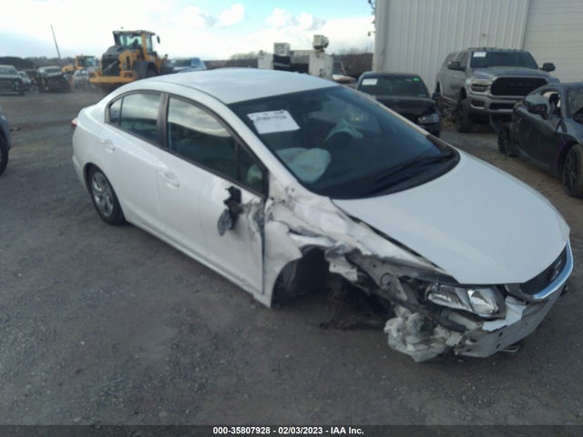 Honda Civic Sedan Lx 2014 19XFB2F57EE220799 Image 1