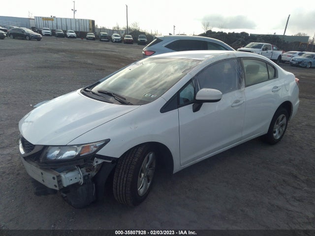 Honda Civic Sedan Lx 2014 19XFB2F57EE220799 Image 2