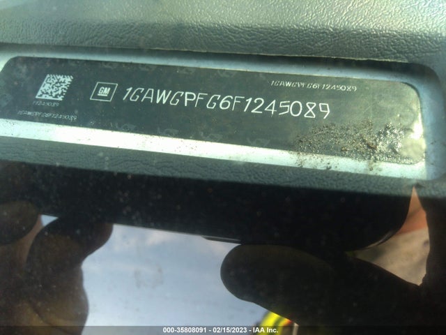 2015 Chevrolet Express, VIN: 1GAWGPFG6F1245089