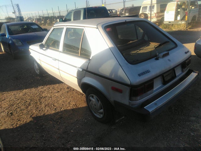 Dodge Omni Expo 1990 1B3XL18D2LC721072 Image 4