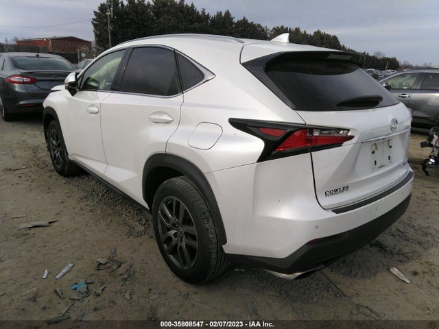 2016 LEXUS NX 200T VIN: JTJBARBZ3G2094201