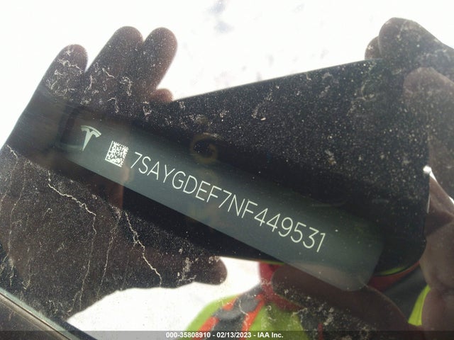 Tesla Model Y Performance 2022 7SAYGDEF7NF449531 Image 9