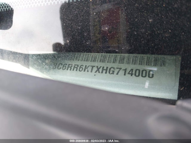 RAM 1500 Tradesman 2017 3C6RR6KTXHG714000 Image 10