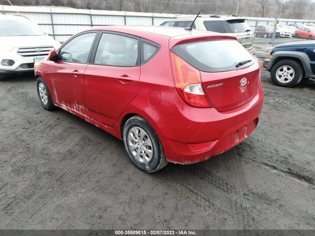 2015 HYUNDAI ACCENT GS VIN: KMHCT5AE5FU198129
