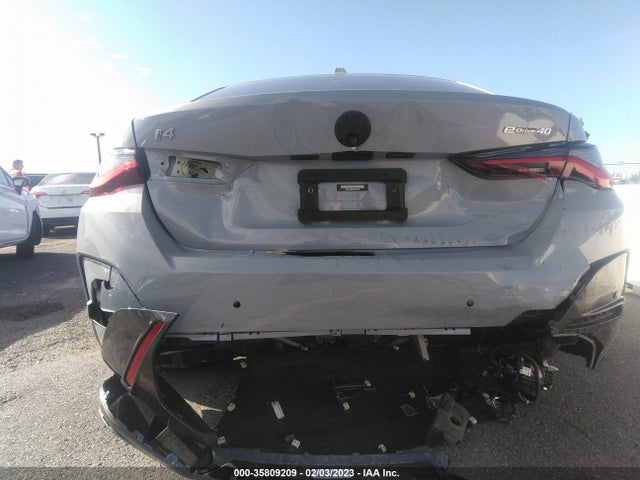 BMW I4 Edrive40 2023 аукцион фото