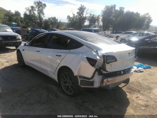 Tesla Model 3 Long Range 2022 5YJ3E1EB5NF160513 Image 3