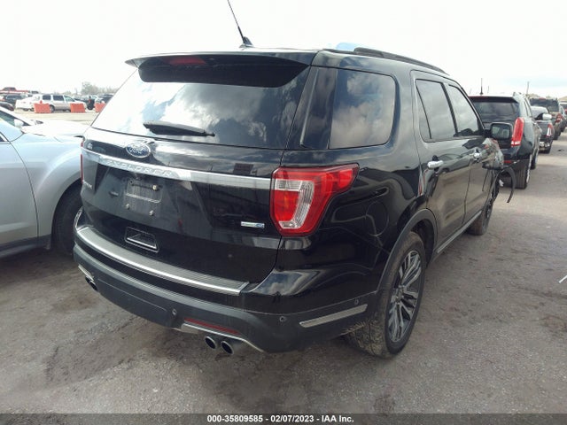 2018 FORD EXPLORER PLATINUM VIN: 1FM5K8HT7JGB52018