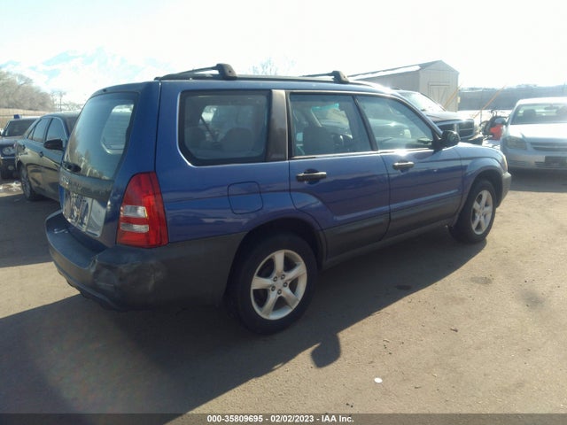 2003 SUBARU FORESTER X VIN: JF1SG63643H715477