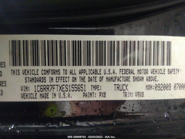 RAM 1500 Express 2014 1C6RR7FTXES155651 Image 10