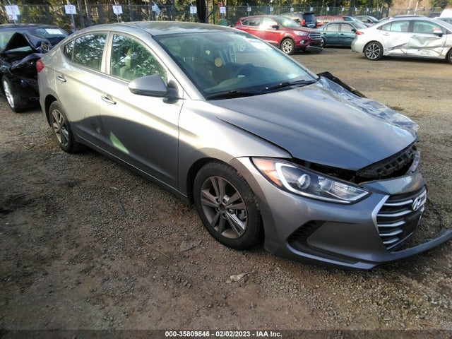 2018 HYUNDAI ELANTRA SEL VIN: 5NPD84LF6JH321997