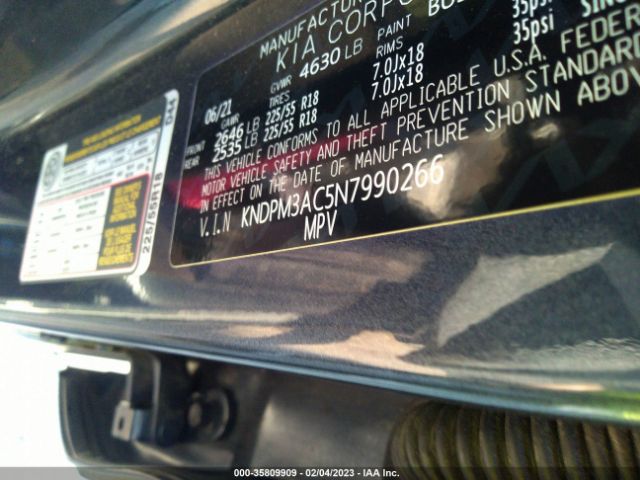 KNDPM3AC5N7990266 KIA Sportage Lx