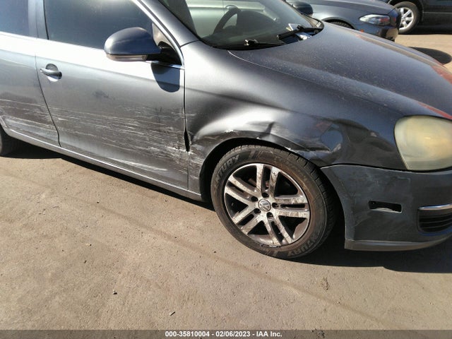 2006 VOLKSWAGEN JETTA SEDAN 2.5L VIN: 3VWSG71K66M696993