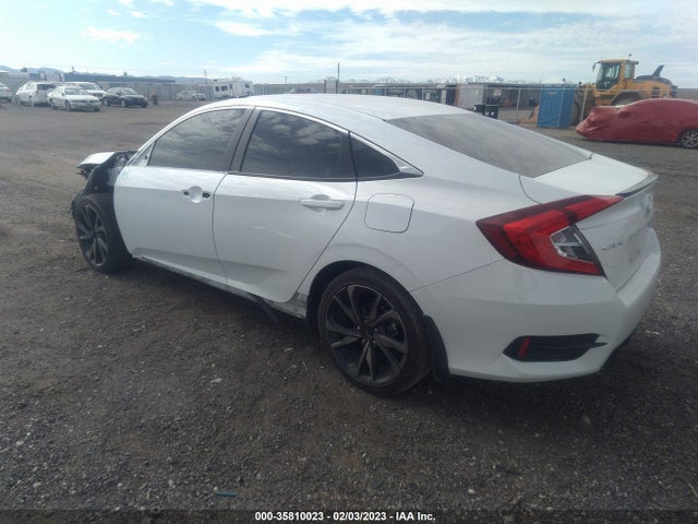 2020 HONDA CIVIC SEDAN SPORT VIN: 2HGFC2F89LH586578