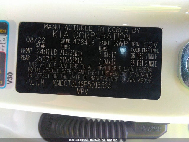 2023 Kia Niro, VIN: KNDCT3L16P5016565